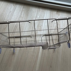 スライド水切りバスケット　深型ワイド【未使用】の画像