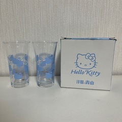 【決まりました】キティちゃんグラス
