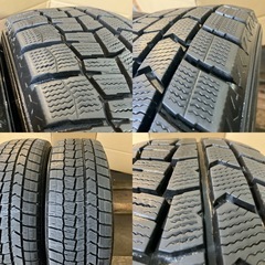 良品! スタッドレス185/65R15 2本／DL WM02 8分上 A4891-71の画像