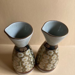 九谷焼　徳利　２本セットの画像