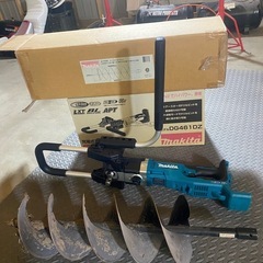 アースオーガ　インパクト　掘削　家庭菜園　マキタ　ハイパワーの画像