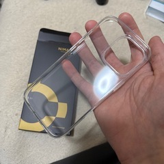 NIMASO iPhone16Pro 用 クリア ケース 黄ばみ無し使用感ややありの画像