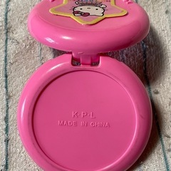 ハローキティ　ラブリー　コンパクト　お化粧　おもちゃ　サンリオ ピンク 2000年頃　レトロの画像