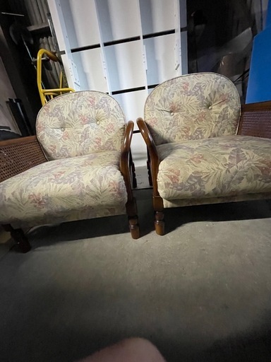 カリモク家具　チェア2セット