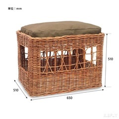 猫用トイレカバー クッション付き
