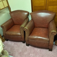 無料　2個　レトロソファ