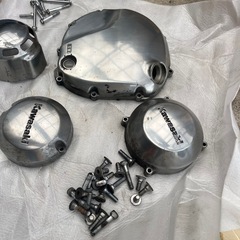 値下げ☆絶版品？ゼファー1100 純正エンジンカバーなどまとめての画像