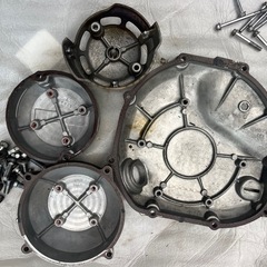 値下げ☆絶版品？ゼファー1100 純正エンジンカバーなどまとめての画像