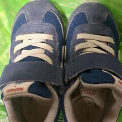 中古 ミキハウス×ミズノ16cm の画像