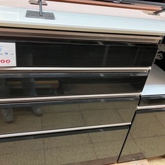 リユースマン倉敷 キッチンカウンターブラック キッチン収納 棚