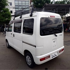 総額21.8万円 ダイハツ ハイゼットカーゴ クルーズ 車検2年 4AT PW 電格ミラー ハイルーフ 集中ドアロック オーバーヘッドシェルフ ナビ ワンセグ ETC キャリアの画像
