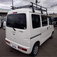 総額21.8万円 ダイハツ ハイゼットカーゴ クルーズ 車検2年 4AT PW 電格ミラー ハイルーフ 集中ドアロック オーバーヘッドシェルフ ナビ ワンセグ ETC キャリアの画像