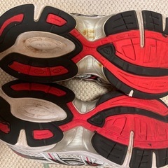 asics アシックス gel 1130 white red 28 &FUNの画像