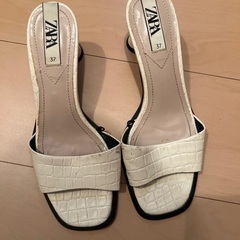 zara ミュール　37 サンダル