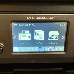 【取引終了】ブラザー複合機　MFC-J6980CDWの画像