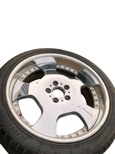 深リムディッシュアルミ 19インチホイールタイヤ4本セット