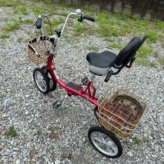 4輪車🌿錆多数あり/タイヤ、ギア問題無しの画像