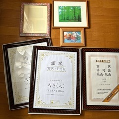 額縁　写真立て