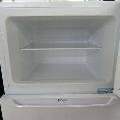Haier 2ドア冷蔵庫 130L 直隷式 2024年製 JR-N130Cの画像