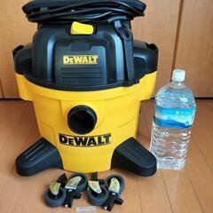 大幅値下げ　乾湿両用 バキュームクリーナー 掃除機 デウォルト DeWALT DXV23PJの画像