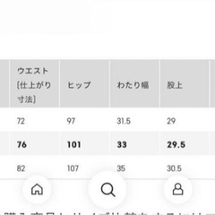 GU センタープレスチェックズボン　Lサイズの画像