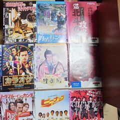 大量のDVDのバラ売り　1点あたり300円　2点以上から販売します　4点目以降は1点あたり50円で販売可能です。の画像
