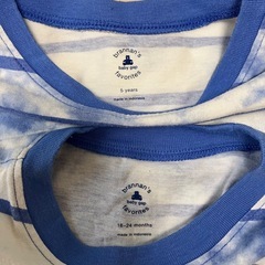 【110&90リンクコーデ】GAP Tシャツ2枚セットの画像