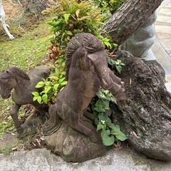 馬　石像の画像