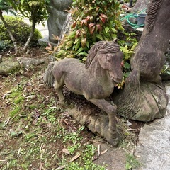 馬　石像の画像