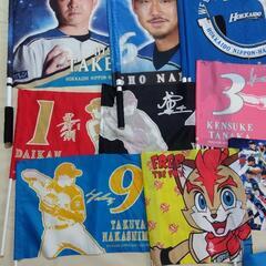 日ハム 日本ハム ファイターズ 応援 フラッグ 旗 収納ケース付きの画像