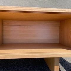 ◆早い方優先‼︎無印良品 MUJI オーク材 AVラック シンプル TVボード 110cm 1人暮らし 北欧モダン ナチュラルモダン テレビボード ローボードの画像