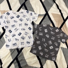 【110&90 リンクコーデ】Lee Tシャツ2枚セット売りの画像