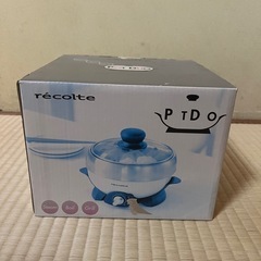 【美品】電気グリル鍋｜レコルト｜ポットデュオの画像