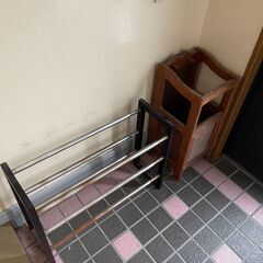 傘立て　靴置き