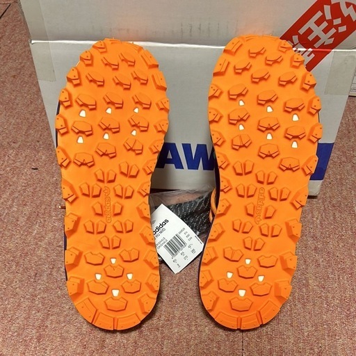 【未使用美品】27cmファレル・ウィリアムス × アディダス NMD HU ソーラーパック "オレンジ"