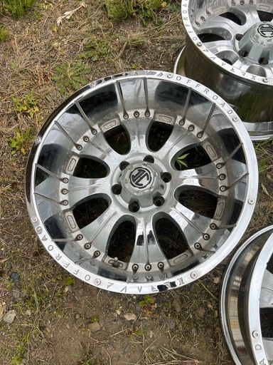 取引中139.7 6H 20x10j -25 ⅡCRAVE OFF ROAD ホイール　20インチ　10j 深リム　ランクル　ハイラックス　プラド　FJ シボレー　フォード　ダッジ　サバーバン　タホ　シルバラード　アメ車　等