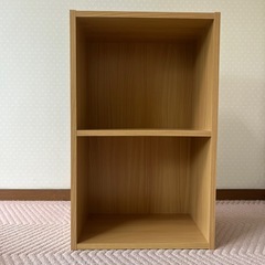 【美品】　カラーボックス　