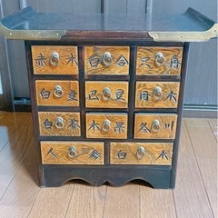 李朝家具 薬箪笥 ヤクジャン 骨董品　ヴィンテージ 家具　アンティーク