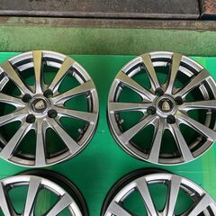 【中古美品☆コンパクトカー適合多種】MANARAY SPORT 14インチアルミホイール ４本セットの画像