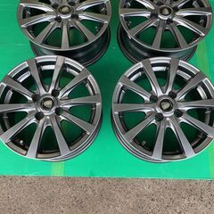 【中古美品☆コンパクトカー適合多種】MANARAY SPORT 14インチアルミホイール ４本セットの画像