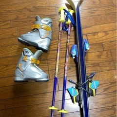 ⭐︎キッズフルセット　HEAD Carver スキー靴とSalo...