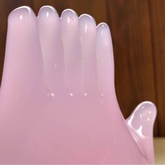 MULTI GLASS  鳥　置物　2個セットの画像
