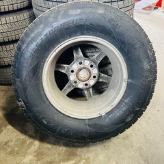 265/70R16　冬タイヤホイール付き４本セットの画像