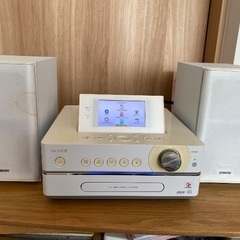 【決まりました】SONY NETJUKE オーディオコンポの画像