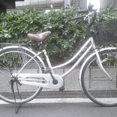 整備済み中古自転車　26インチ　税別￥7.980-　軽快車　シル...