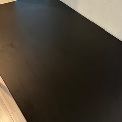 【IKEA テーブル】黒／横110 × 縦67 × 高さ75cm／シンプル＆実用的の画像