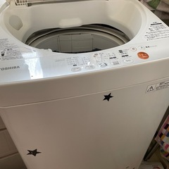 東芝 洗濯機5kg【6/12引渡し可能な方】の画像