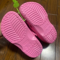 crocs baya clog k ピンク 20サイズ 20cmの画像