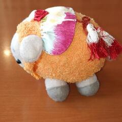 幸福を招いてくれそうな　ハンドメイド　ぬいぐるみ　　羊さん　の画像