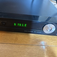 【ジャンク】パイオニアDVDプレイヤー　DV-2030の画像